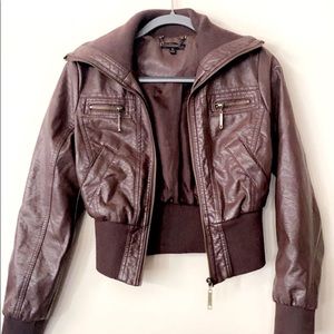 LEATHER COAT